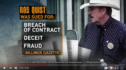 CLF’s New TV Ad “Finances” Against Rob Quist in MT