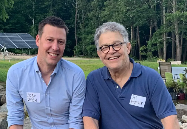 Riley Keeps Leaning on Disgraced Extremist Al Franken for Campaign Help